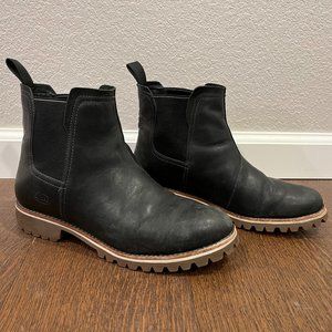 Chaco Black Chelsea Boots